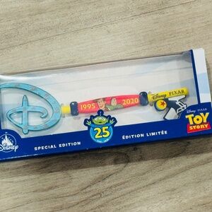 Disney - Toy Story 25th Anniversary Collectible Key, Special Edition, Brand New!